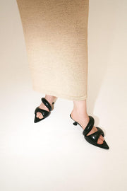 JW PEI Women's Sara Mule Heeled Sandals