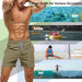 Sun Ora Men's Swim Trunks Quick Dry Swimming Shorts,Mesh Layer Swim Suit Plain Beach Board Shorts with Mesh Pockets