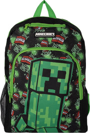 TNT Children's Gamer Green School Backpack