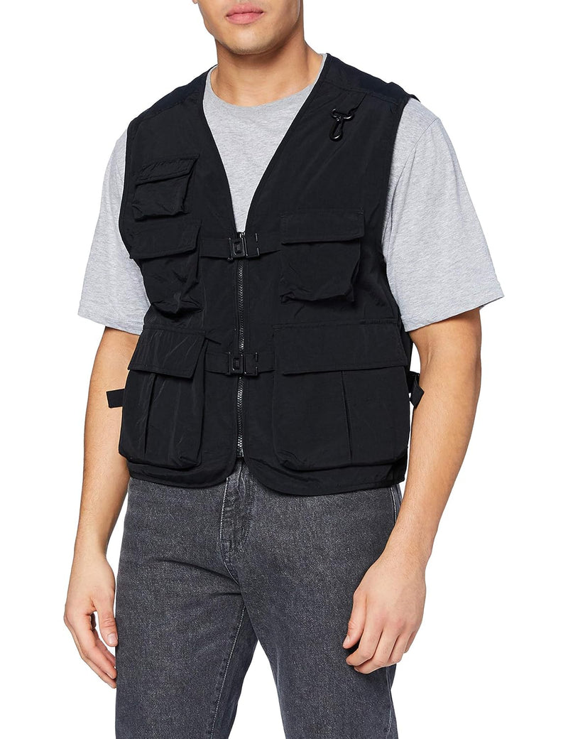 Urban Classics Men's Tactical Vest Jacket