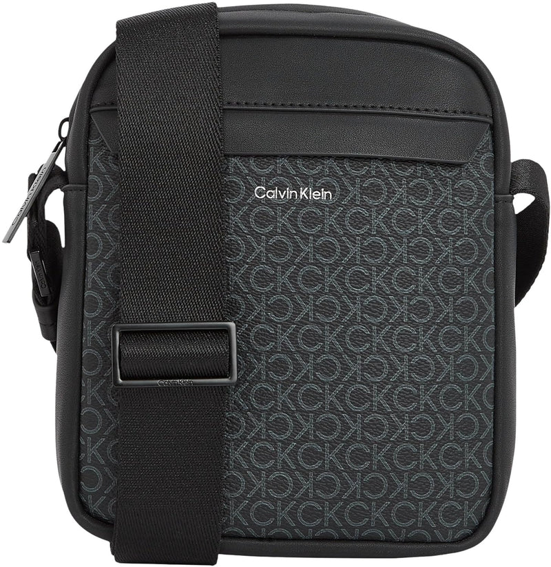 Calvin Klein Ck Must Reporter S Mono Handbags For Men Classic Mono Black Os