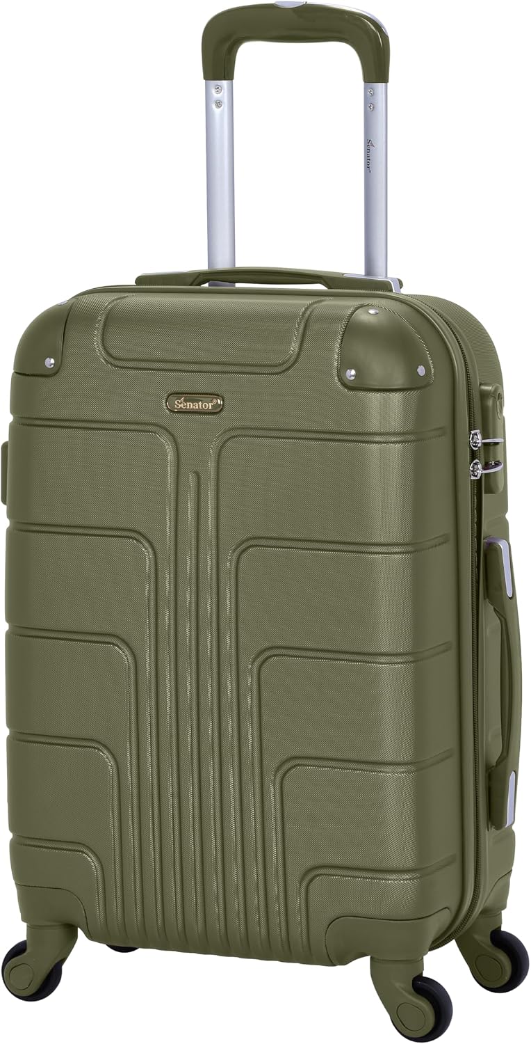 Lightweight Luggage Checked Bag- 24 Inches Hardshell Suitcase Spinner Luggage for Travel A1012 ABS Medium Size Luggage with Spinner Wheels 4 (Checked Luggage 24-Inch, Black) – image 12