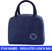 Insulated Mini Lunch Bag for Toddlers, Blue