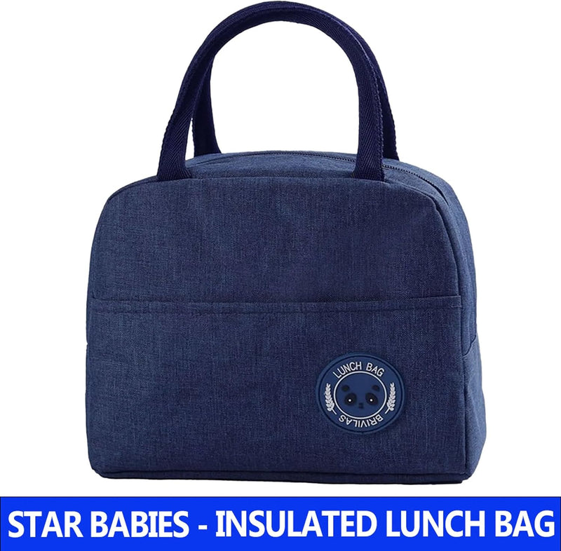 Insulated Mini Lunch Bag for Toddlers, Blue