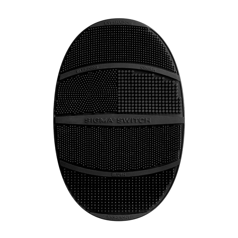 Sigma Beauty Switch, Silicone Makeup Shade Switching Tool Flexible Mat Portable Cosmetic Brush Cleaner with Double-Sided Textures (Switch)