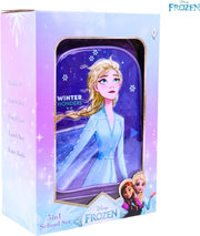 Frozen Winter Wonders 5In1 Backpack Set 16" I Trolley I Lunch Bag I Water Bottle I Pencil Case I Lunch Box I Packaging