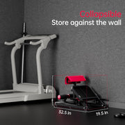 seanleecore Multi-Function Deep Sissy Squat Machine Home Gym Hip Thrust Machine Booty Sprout Home Workout Equipment for Women & Men