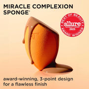 New Our 3In1 Multifunctional Miracle Complexion Sponge Paired With A Travel Sponge Case Helps You Get A Natural Looking Finish Wherever You Go., Orange - Orange Case and Sponge