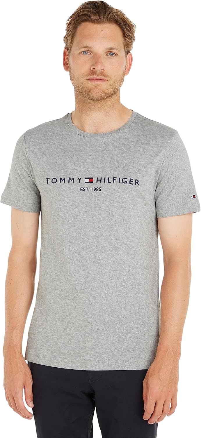 Tommy Hilfiger Mens Core Tommy Flag Logo Tee T-Shirt