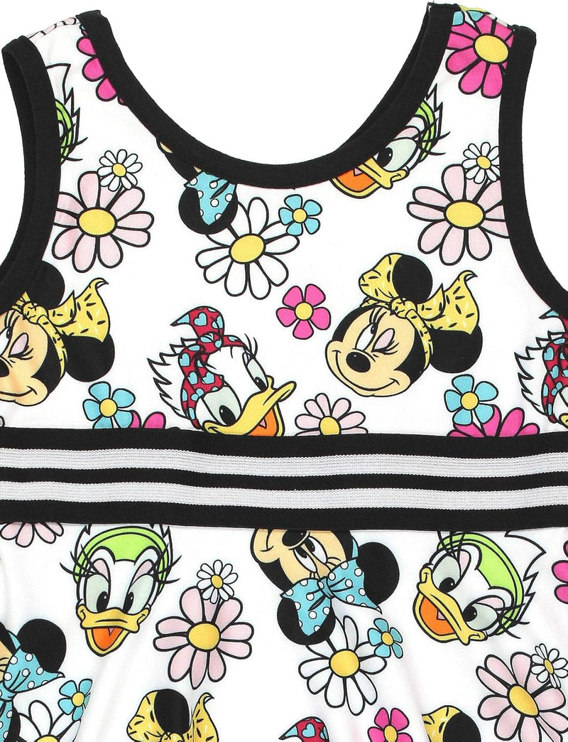 Minnie Mouse Daisy Duck Winnie The Pooh Piglet Tiger Baby Girls Toddler Fit and Flare Ultra Soft Dress