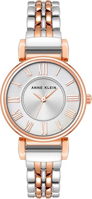 Women's Bracelet Watch - Silver/Rose Gold