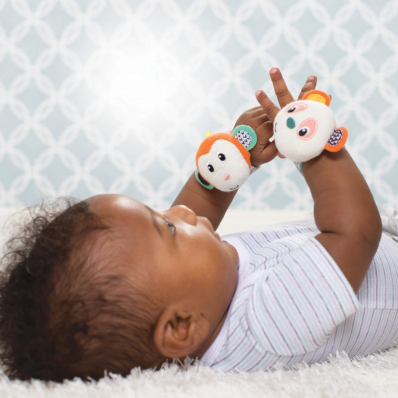 Infantino - Wrist Rattles - Monkeypanda