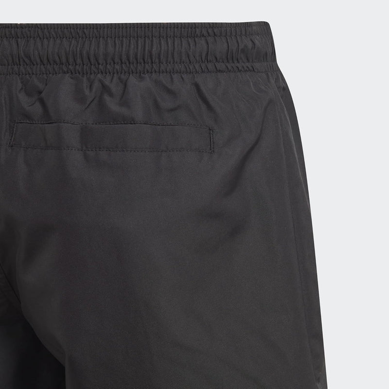 boys Classic Badge Of Sport Swim Shorts - BLACK