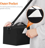 Insulated Lunch Bag 6.5L, Small Cooler Bags for Men Women Adult, Waterproof Packed Lunch Box, Leak-Proof Thermal Tote for Work, Picnic, Outdoor, Beach, Camping, BBQ, Travel