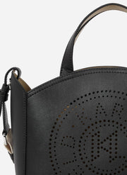 k/circle sm tote perforated