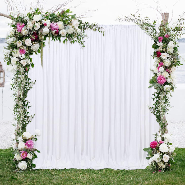 LuoluoHouse Shimmer Wall Panel Sequin Backdrop Panels 12 Packs-Iridescent Silver Backdrop for Graduation Anniversary Backdrop Wall Backdrops Engagement Decoration