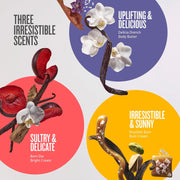 Rio Trio Mini Vanilla Body Cream Discovery Set - Brazilian Bum Bum Cream, Delicia Drench Body Butter, Bom Dia Bright 50 ml - Amazon Exclusive Trial Set (48 value)