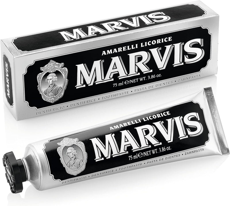 Amarelli Licorice Toothpaste - 25 ml - Amarelli Licorice 3.8 Ounce (Pack of 1)
