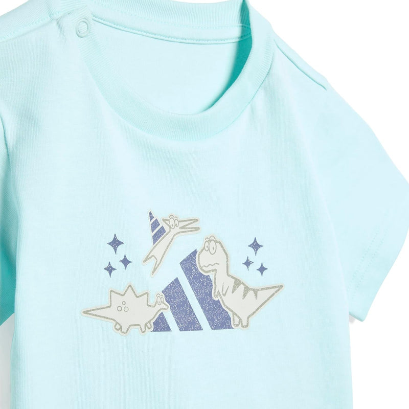adidas Baby Girls Adiraptor Graphic T-shirt Infant T-Shirt