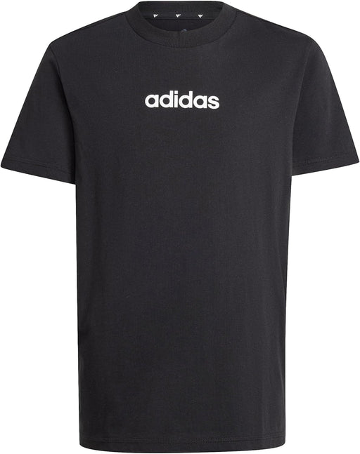 Unisex Kids Essentials Linear Logo T-Shirt T-Shirt - BLACK/WHITE