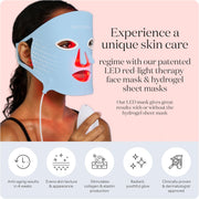 SmoothSkin Red Light Therapy for Face, Hydrate & Glow Kit, LED & Infrared Mask, Beauty Device for Youthful, Glowing Skin & Reduced Wrinkles