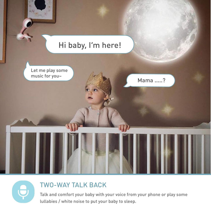 Lollipop HD WiFi Pet/Home/Baby Monitor