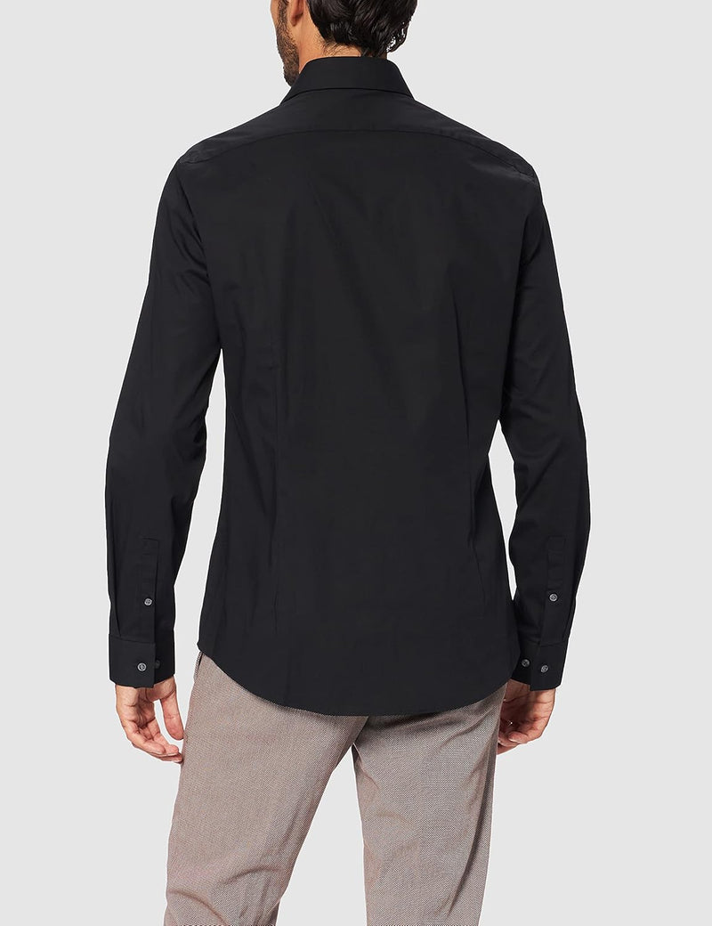 Calvin Klein Mens Poplin Stretch Slim Shirt Shirt