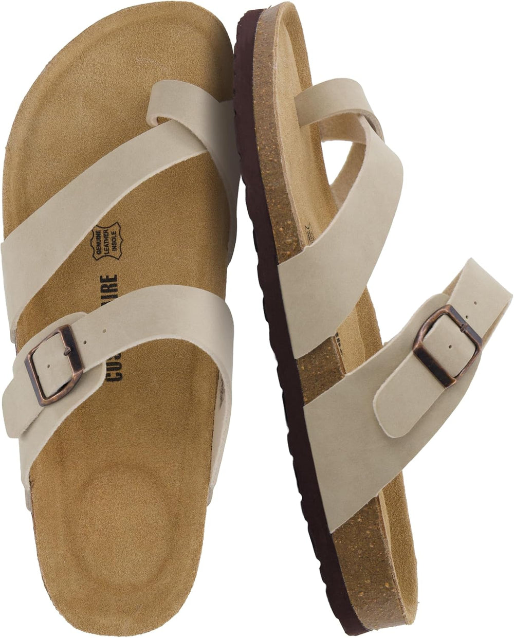 Men's Luna-M Cork footbed Sandal with +Comfort