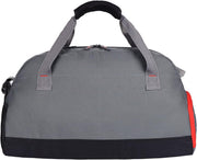 Yoga 30L Medium Water Resistant Travel Duffle Bag/Gym Bag/Sports Duffle for Men/Women(Grey-Black-Orange)