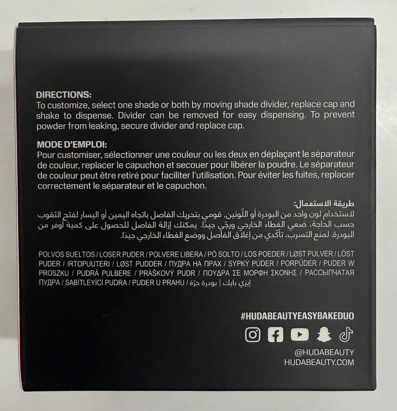 Beauty Easy Bake Duo Loose Powder - Cherry Peach - 2x6.5g