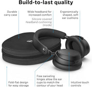Sennheiser Consumer Audio ACCENTUM Plus Wireless Bluetooth Headphones - Quick-Charge Feature, 50-Hr Battery Playtime, Adaptive Hybrid ANC, Sound Personalization, Touch Controls Black