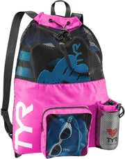 unisex-adult Big Mesh Mummy Backpack Backpack - Pink