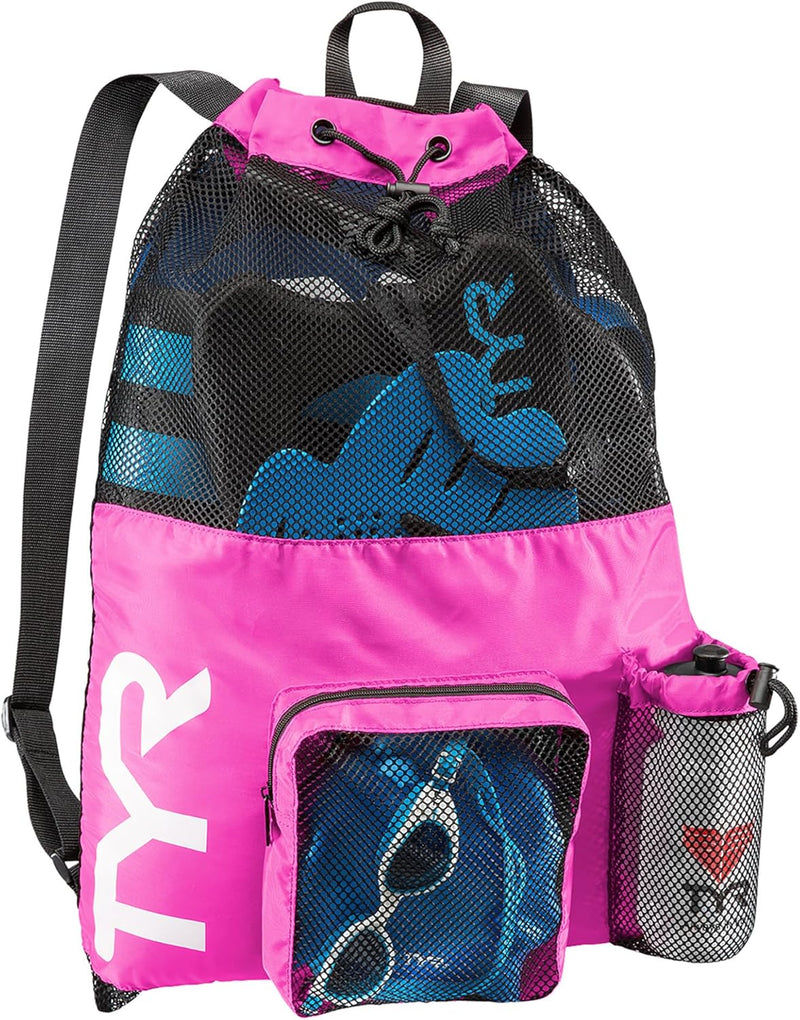 unisex-adult Big Mesh Mummy Backpack Backpack - Pink