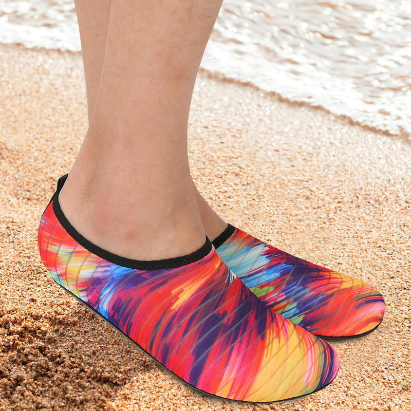 L-RUN Men Women Water Shoes Barefoot Aqua Socks Lightweight Swim Shoes for Beach Surf Pool Yoga