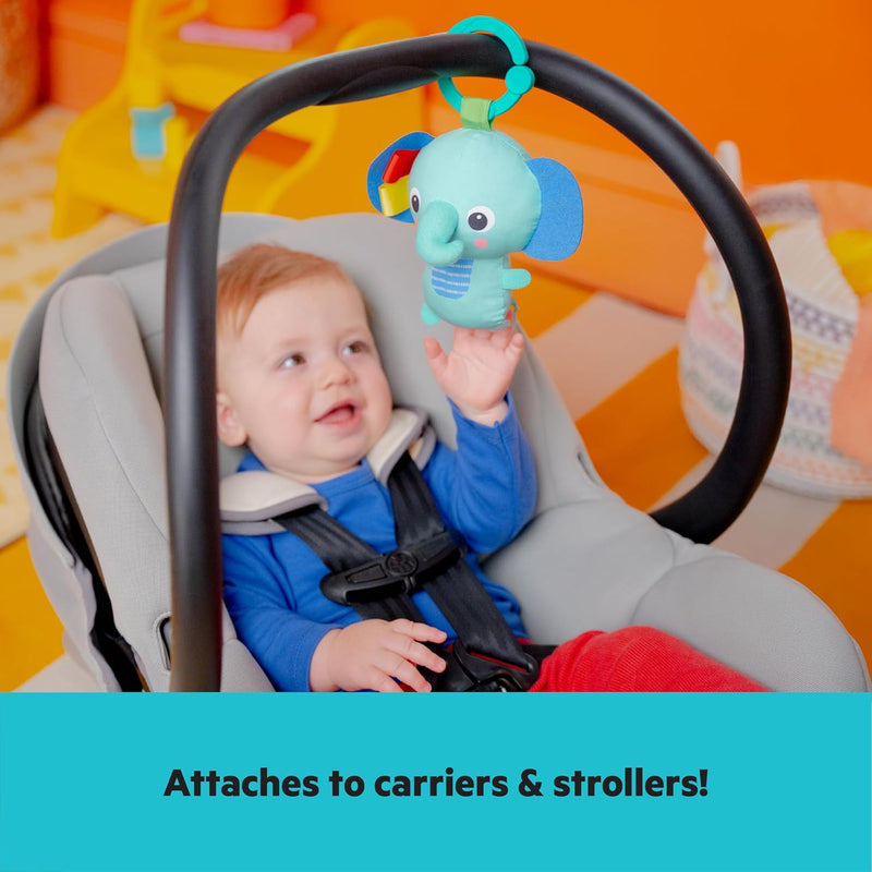 Bright Starts - Wild Wiggles FoldAway Activity Gym & Play Mat with Take-Along Toys, 0-12 months
