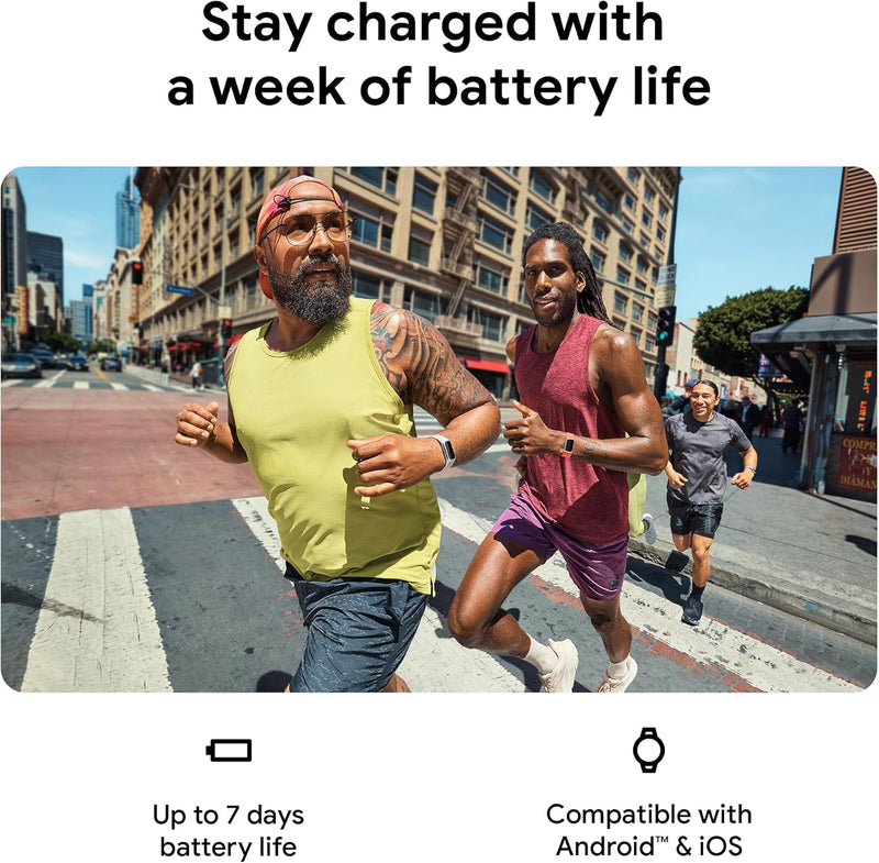 Fitbit Charge 6 Fitness Tracker with Heart Rate, GPS, Premium Membership, and Health Tools - Coral/Gold