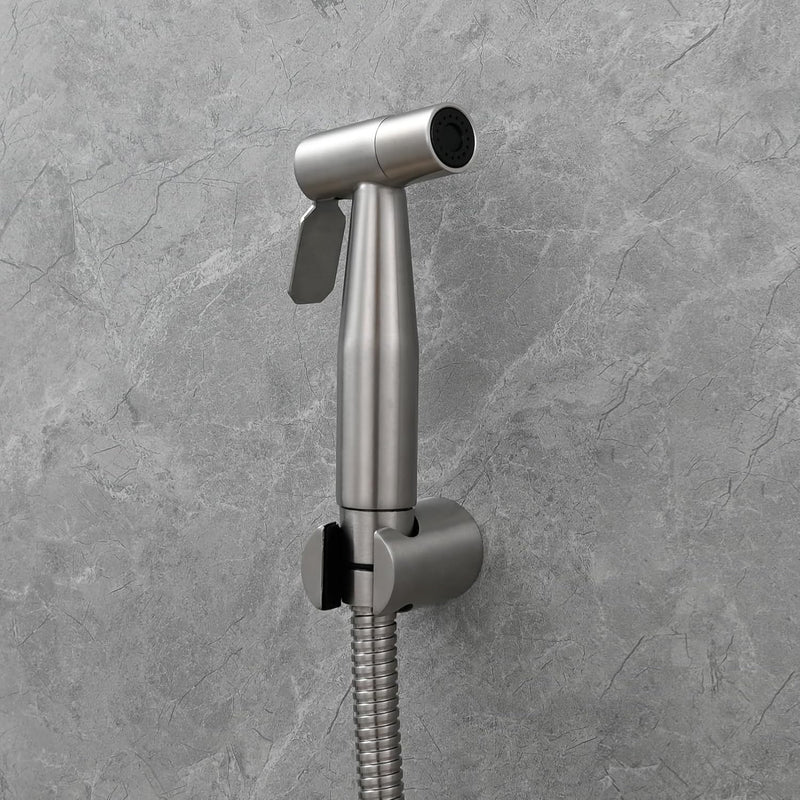 CIENCIA Hand Held Bidet Sprayer Premium Stainless Steel Sprayer Shattaf - only Bidet spray head for Toilet, Hand Bidet Sprayer for Toilet WS024