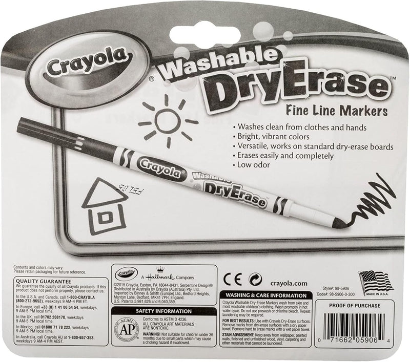 Crayola Dry Erase 6 Pack