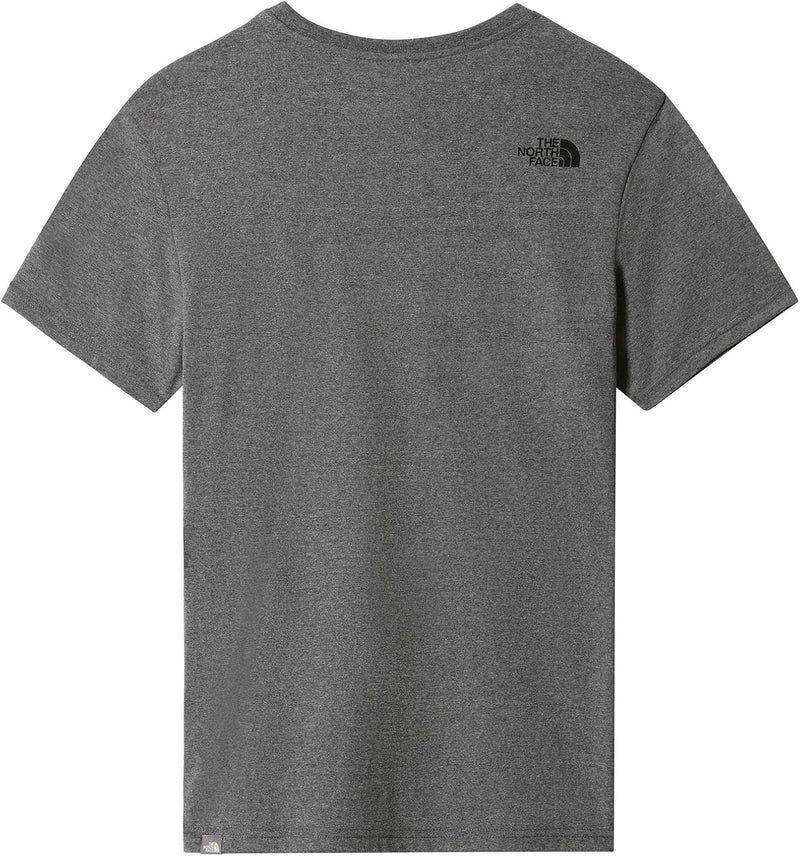 Mens Simple Dome T-Shirt, Color, Size - Grey/tnfmdgyhtrstd