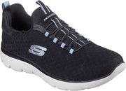 SUMMITS womens Sneaker - BLACK BLUE