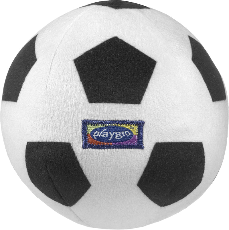Playgro - Sensory Balls Engaging Baby Toy for Development and Sensory Play, 0+ Months - B&W Soccer Ball