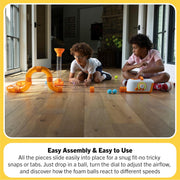 Fat Brain Toys Air Toobz- Air-Powered STEM Building for Kids & Teens, Kids Building, for 3+ Year Old