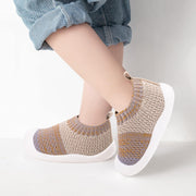 Baby Toddler Non-Skid Sock Shoes Indoor Slipper Breathable Cotton Mesh Lightweight Sole Infant Boy Girls Kids Children