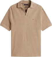 Mens Ic crepe classic fi Polos (pack of 1) - Coastal Taupe
