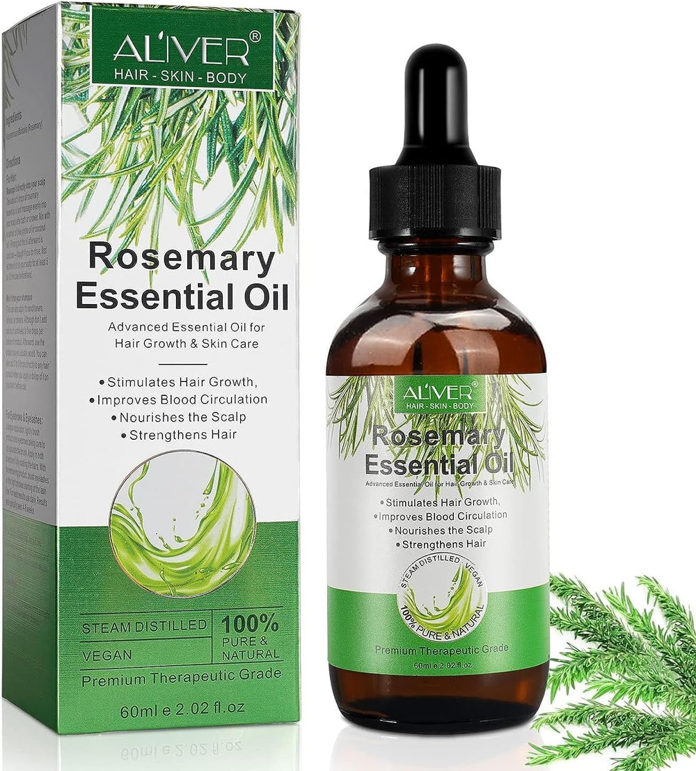 Organic Pumpkin Seed Oil for Hair Growth, Pumpkin Seed Oil for Skin, Face, Hair Care, Eyebrow and Eyelash Growth 100% Pure Natural, Improve Hair Loss and Nourishes Scalp for Men and Women, 60ml