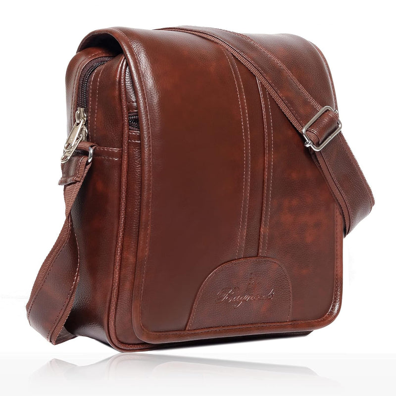 Bagneeds Casual Crossbody Synthetic Leather Men Sling Bag