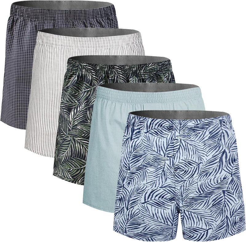 5Mayi Men's Boxers Boxers for Men Underwear Man Boxes Shorts Cotton Boxers