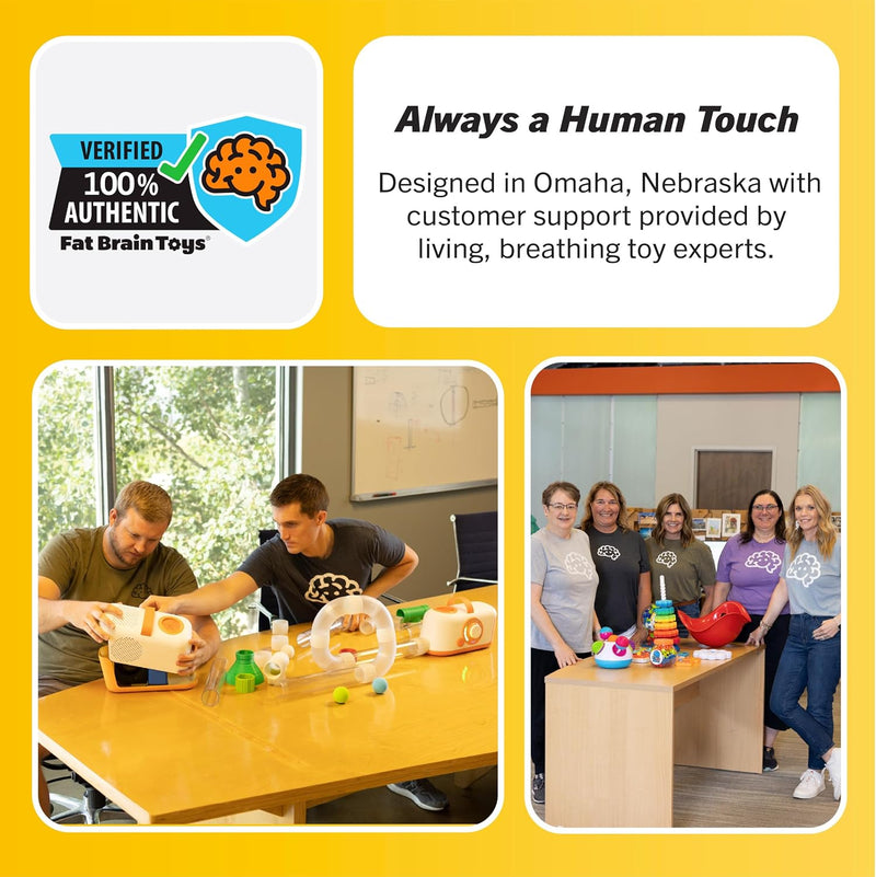 Fat Brain Toys Air Toobz- Air-Powered STEM Building for Kids & Teens, Kids Building, for 3+ Year Old