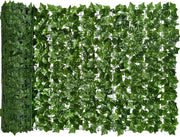 Toshionics 1x3 Meter Privacy Garden Fence Wall Artificial Plants Hedge Screening Roll Faux Ivy Leaf Vine Decoration For Backyard Outdoor UV Sunlight Protection In Garden Home Balcony Decor