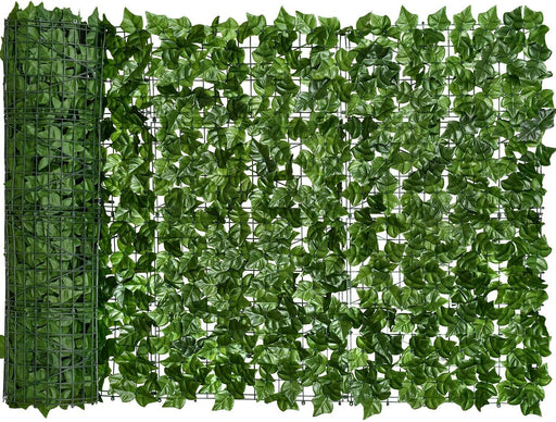 Toshionics 1x3 Meter Privacy Garden Fence Wall Artificial Plants Hedge Screening Roll Faux Ivy Leaf Vine Decoration For Backyard Outdoor UV Sunlight Protection In Garden Home Balcony Decor